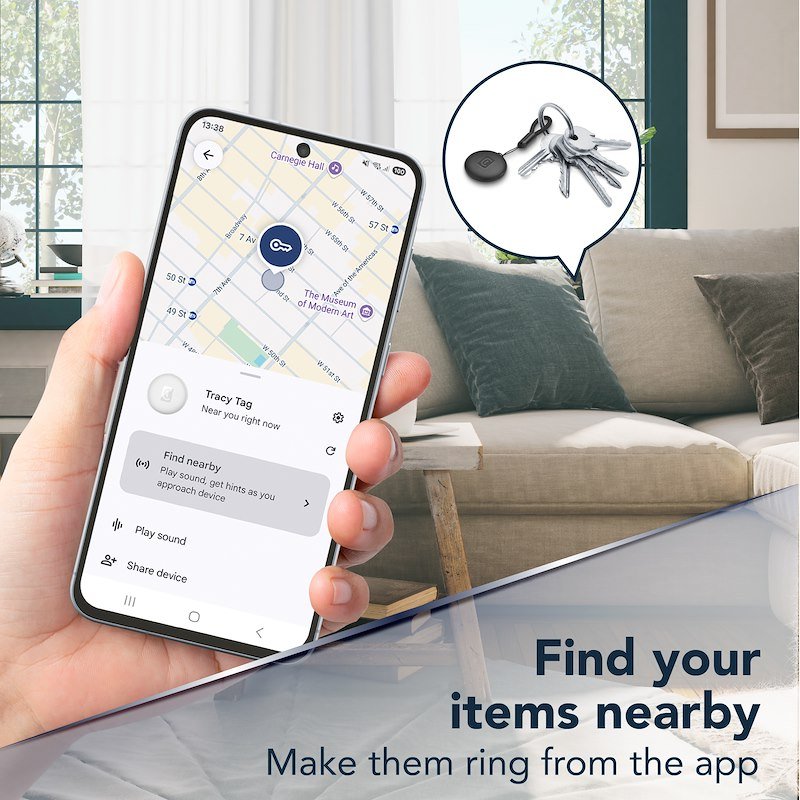Cellularline TRACY TAG FOR ANDROID Bttracytagandroidw