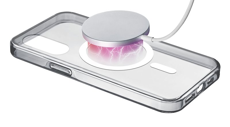 Cellularline Custodia Galaxy S25 Edge Clear Mag Trasparente