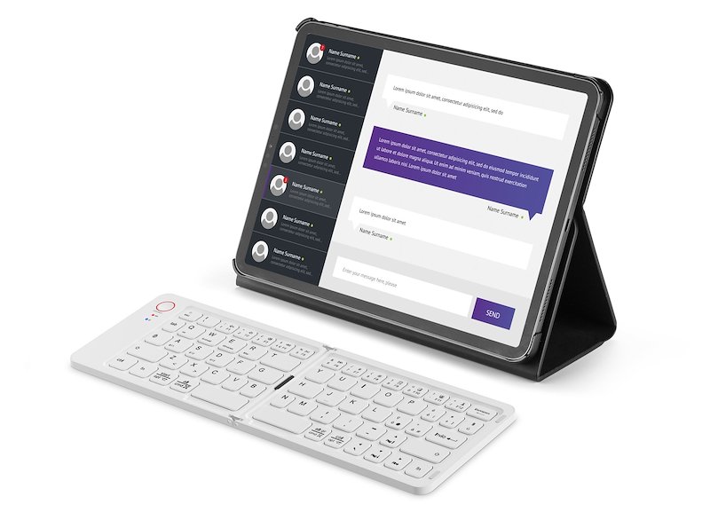 Cellularline Tastiera Wireless Btkeyboardyw Bianco