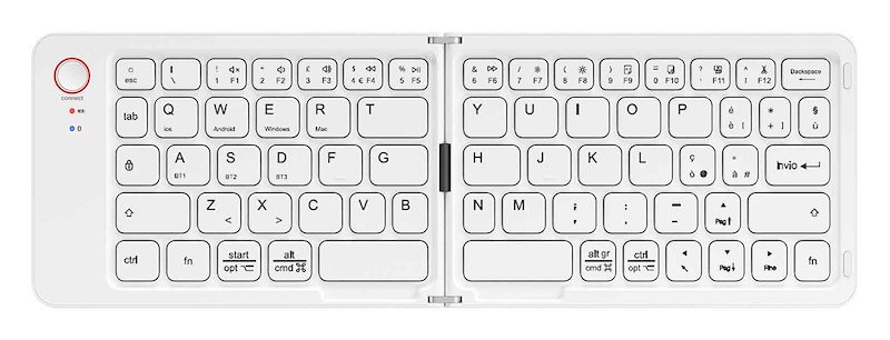 Cellularline Tastiera Wireless Btkeyboardyw Bianco