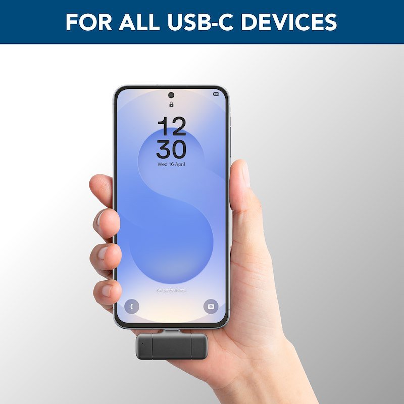 Cellularline Talk Pro Kit di due microfoni e un ricevitore Nero