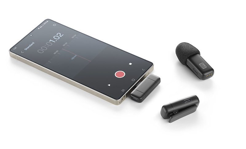 Cellularline Talk Pro Kit di due microfoni e un ricevitore Nero