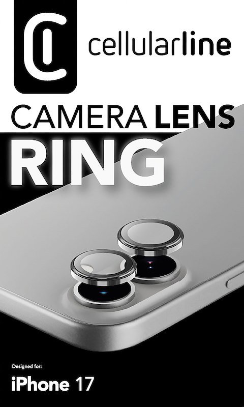 Cellularline Camera Lens Ring  iPhone 17 Cameraringiph17
