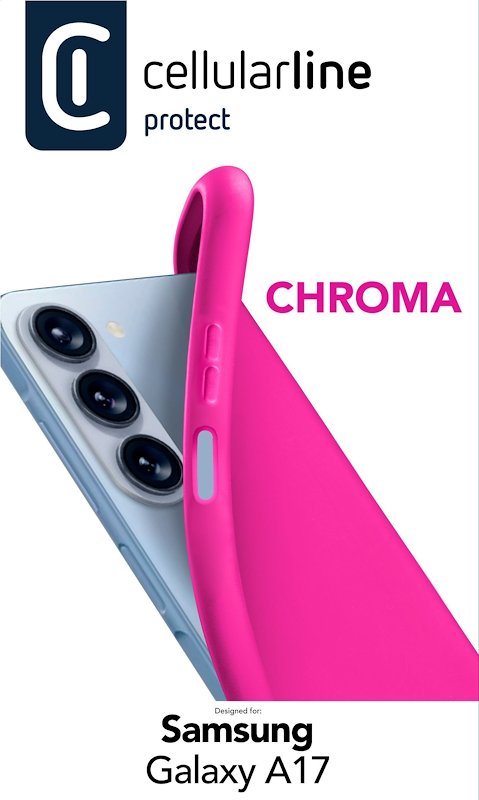 Cellularline Custodia Galaxy A17 Chroma Rosa