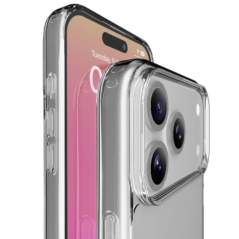 Cellularline Custodia Clear Strong iPhone 17 Pro Max Trasparente