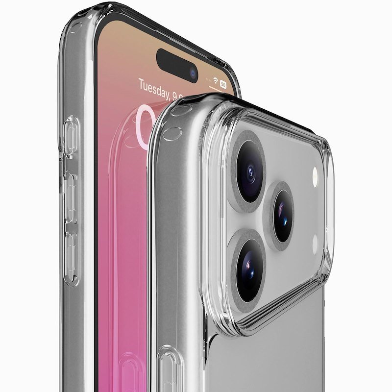 Cellularline Custodia Clear Strong iPhone 17 Pro Trasparente