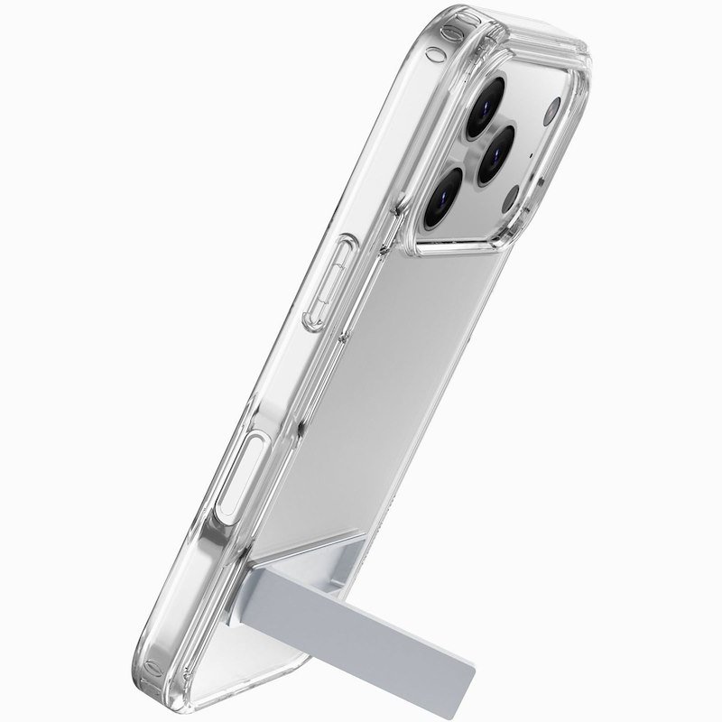 Cellularline Custodia Clear Stand iPhone 17 Pro Max Trasparente