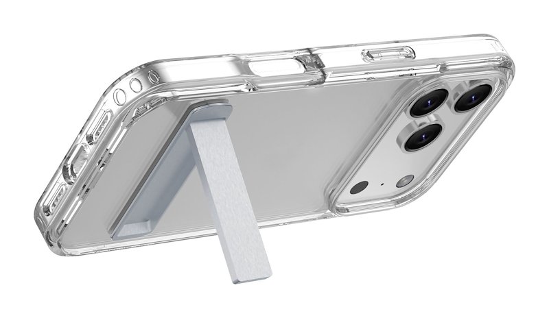 Cellularline Custodia Clear Stand iPhone 17 Pro Max Trasparente