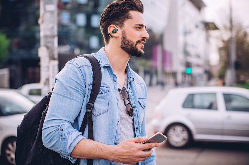 Cellularline Auricolari Lume Open-Ear Bluetooth Neri