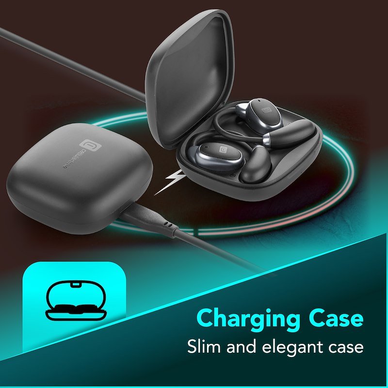 Cellularline Auricolari Lume Open-Ear Bluetooth Neri