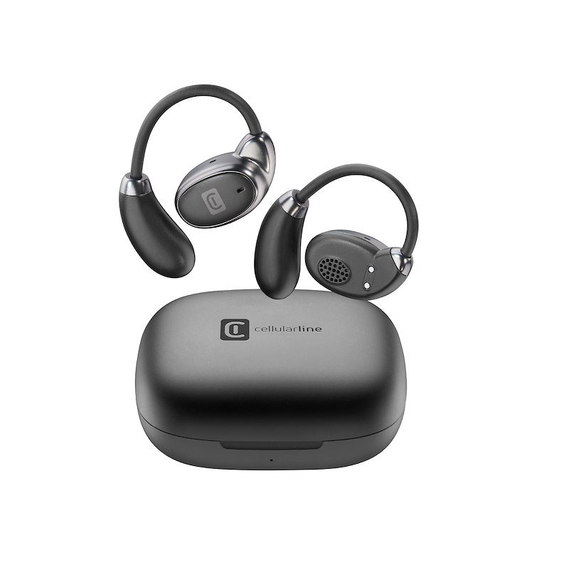 Cellularline Auricolari Lume Open-Ear Bluetooth Neri