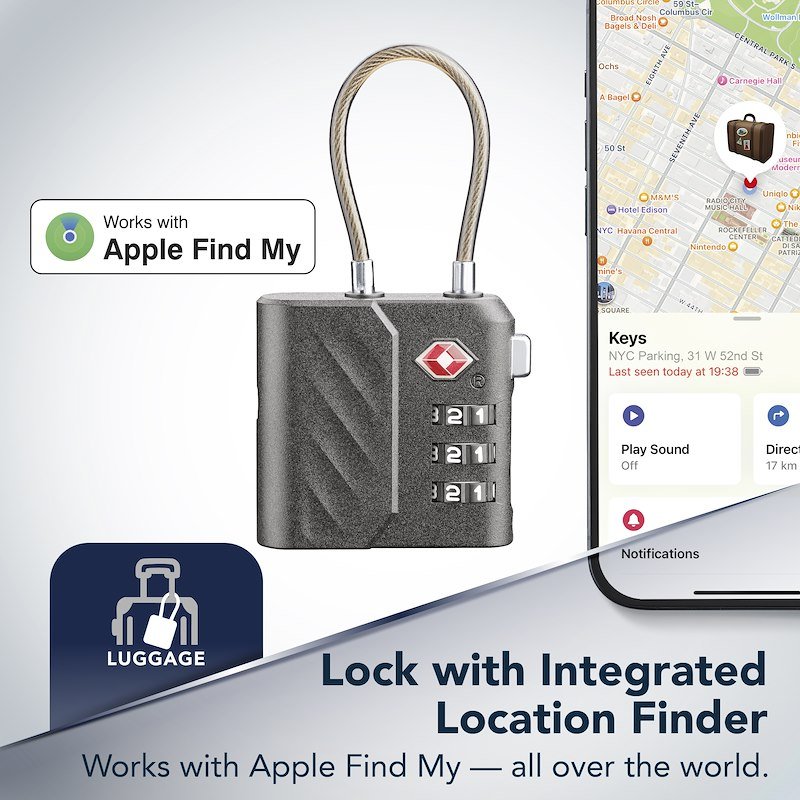 Cellularline Tracy Lock Lucchetto smart con Apple Dov’è