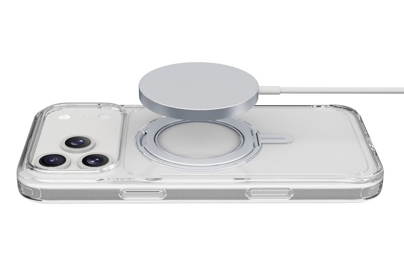 Cellularline Custodia Spin Magsafe iPhone 17 Pro Trasparente