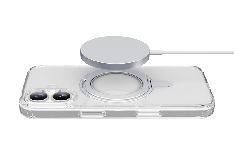 Cellularline Custodia Spin Mag iPhone 17 Trasparente