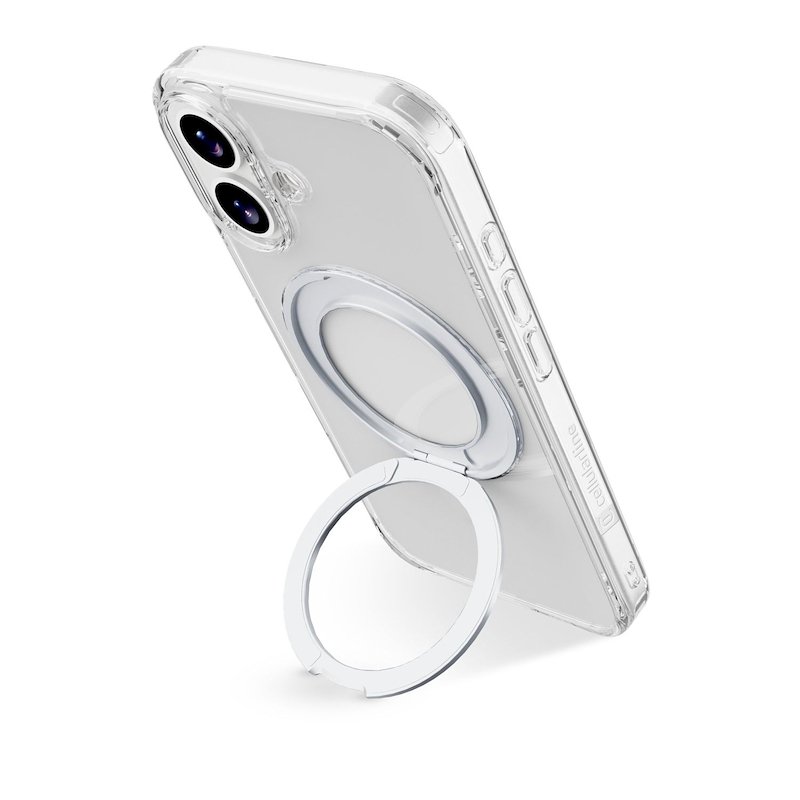 Cellularline Custodia Spin Mag iPhone 17 Trasparente