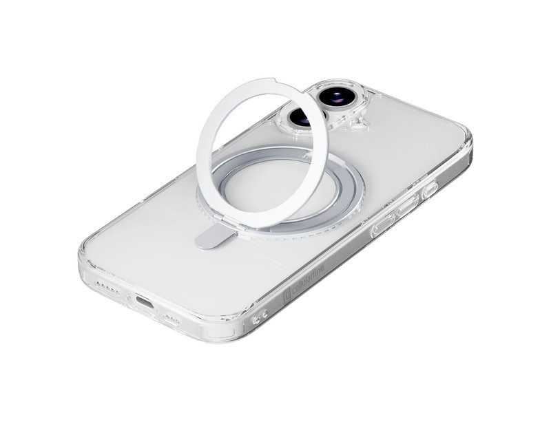 Cellularline Custodia Spin Mag iPhone 17 Trasparente