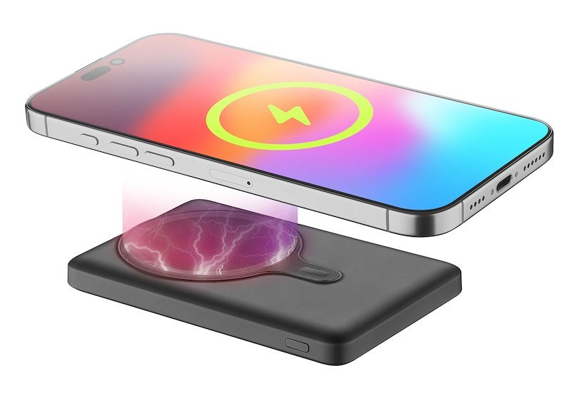 Cellularline Power Bank Magsafe 5000 Nero