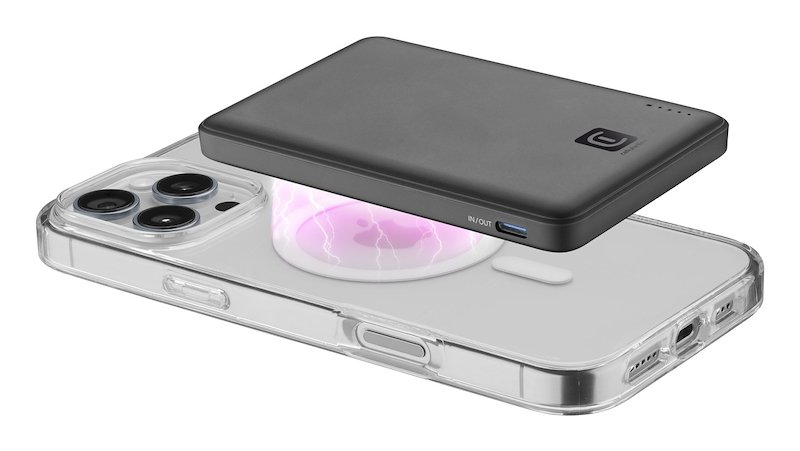 Cellularline Power Bank Magsafe 5000 Nero