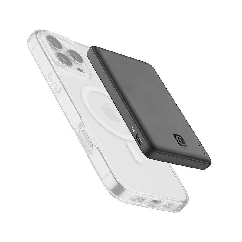 Cellularline Power Bank Magsafe 5000 Nero