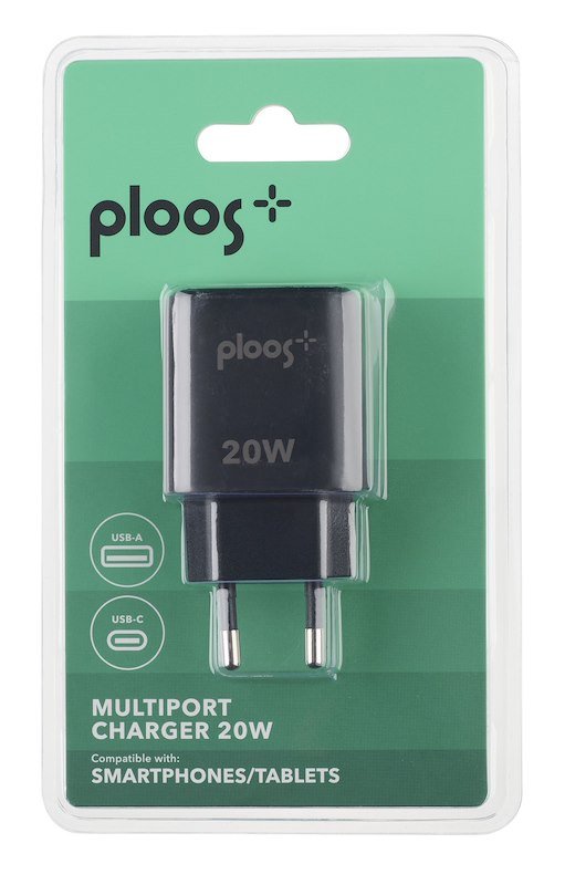 CellularLine USB+USB-C ADAPTER - UNIVERSAL Plach2usbpd20wk