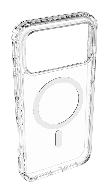 Cellularline Custodia iPhone 17 Pro Max Ultra Strong Magsafe Trasparente