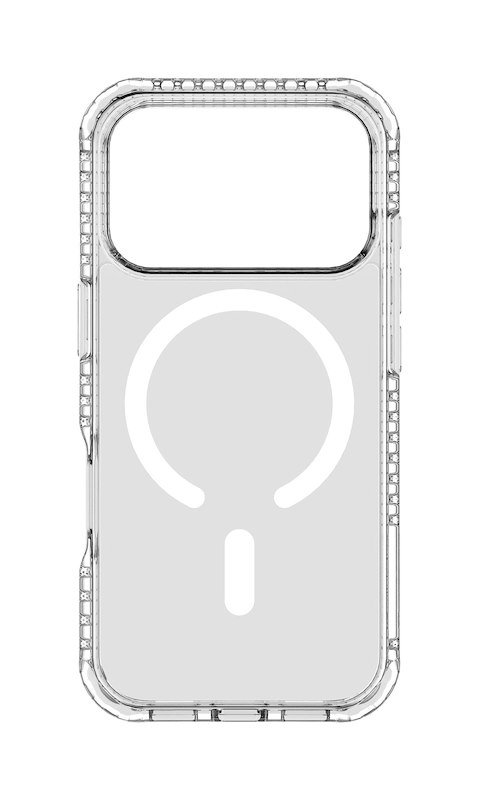 Cellularline Custodia iPhone 17 Pro Max Ultra Strong Magsafe Trasparente