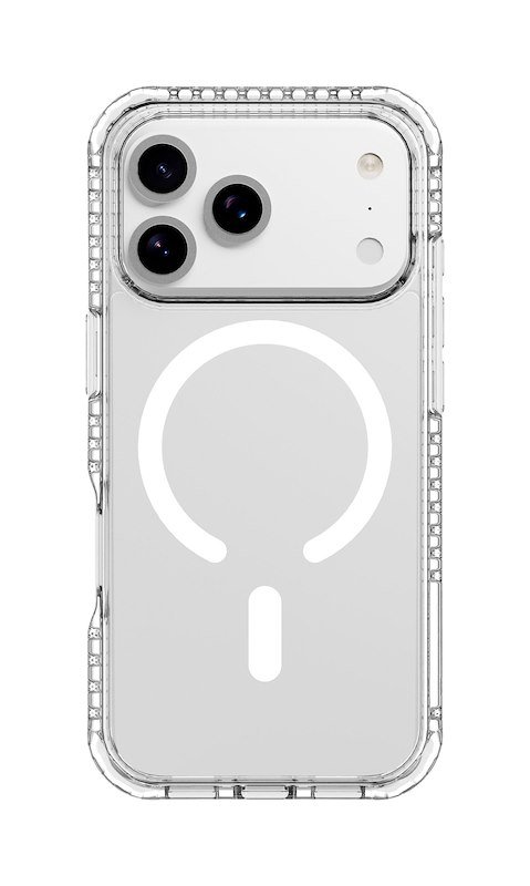 Cellularline Custodia iPhone 17 Pro Max Ultra Strong Magsafe Trasparente