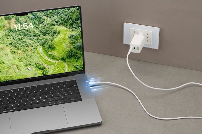 CellularLine USB-C Cable Usbdata100c2c5a1mw bianco