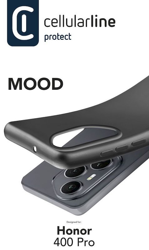 Cellularline Custodia Honor 400 Pro Mood Nero