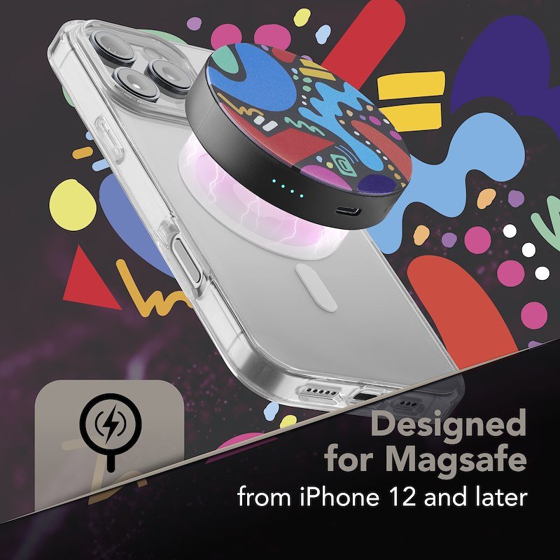 Cellularline Power Bank Magsafe Pbmaground3000k Nero