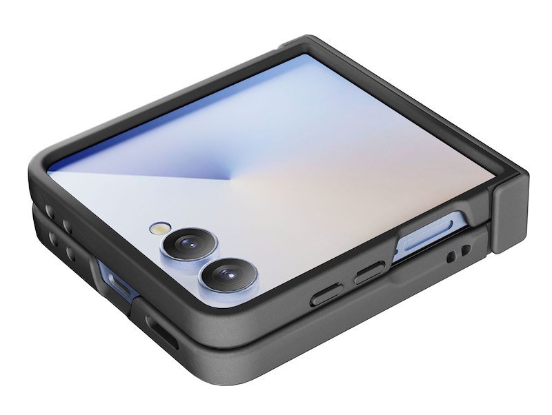 Cellularline Custodia Galaxy Z Flip7 Shield Pro Nero