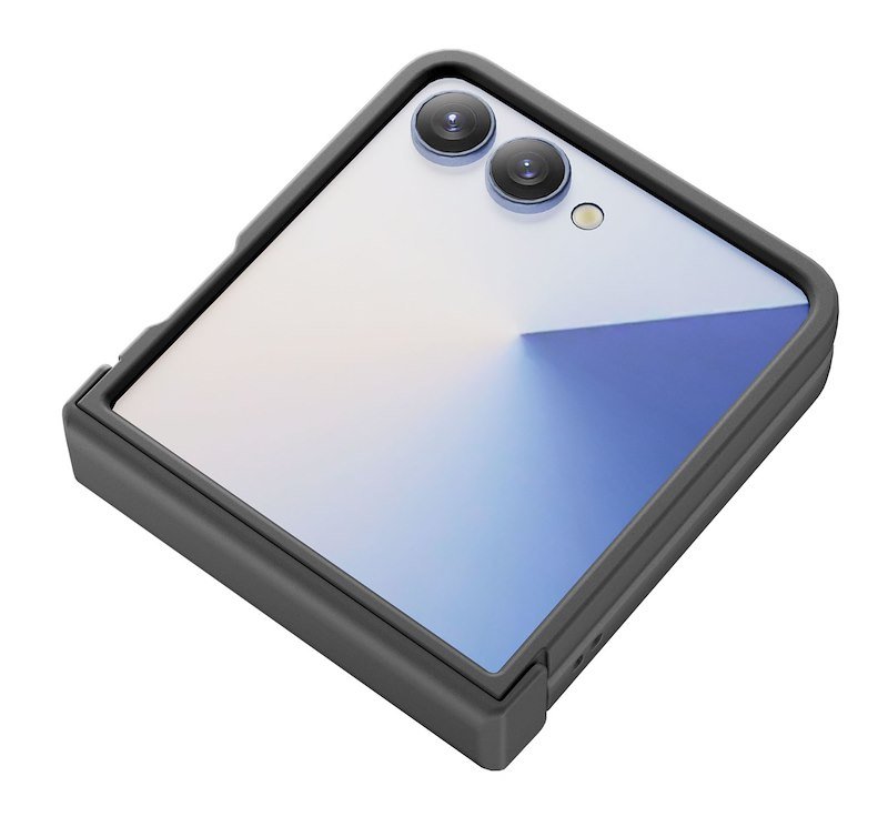 Cellularline Custodia Galaxy Z Flip7 Shield Pro Nero