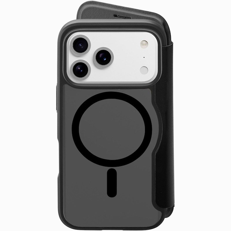 Cellularline Custodia a libro iPhone 17 Pro Max Daily Magsafe Nero