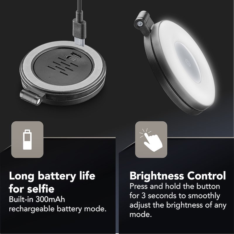 Cellularline Luce magnetica Magnetic Ring Light Magneticringlightk