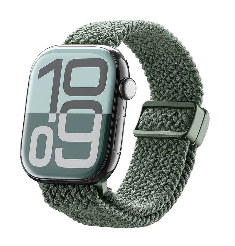 Cellularline Soft Band - Apple Watch 42 (S.1-2-3)/44/45/46/49 mm Softappwatch4244g Verde