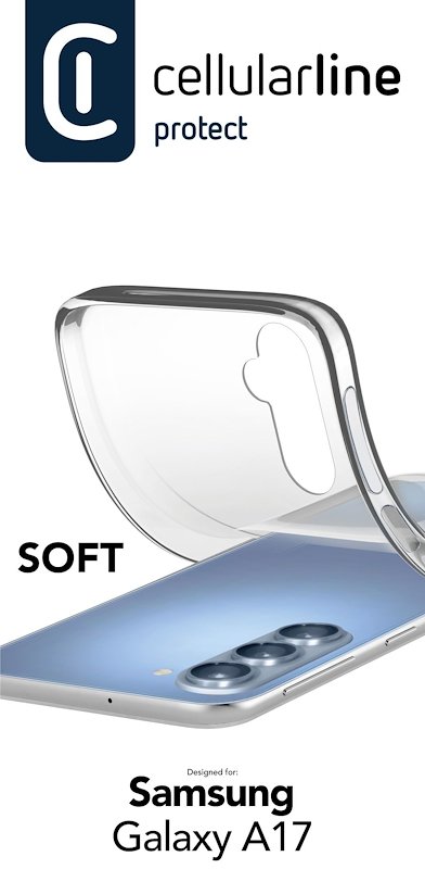 Cellularline Cover Soft Galaxy A17 Softgala17t Trasparente