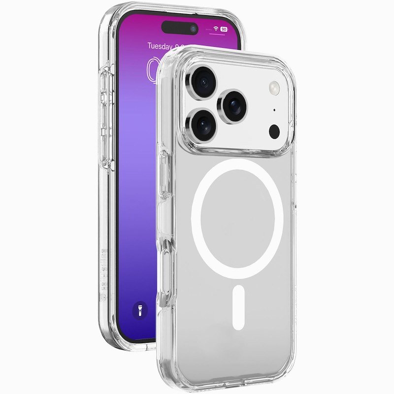 Cellularline Custodia iPhone 17 Pro Max Gloss Magsafe Trasparente