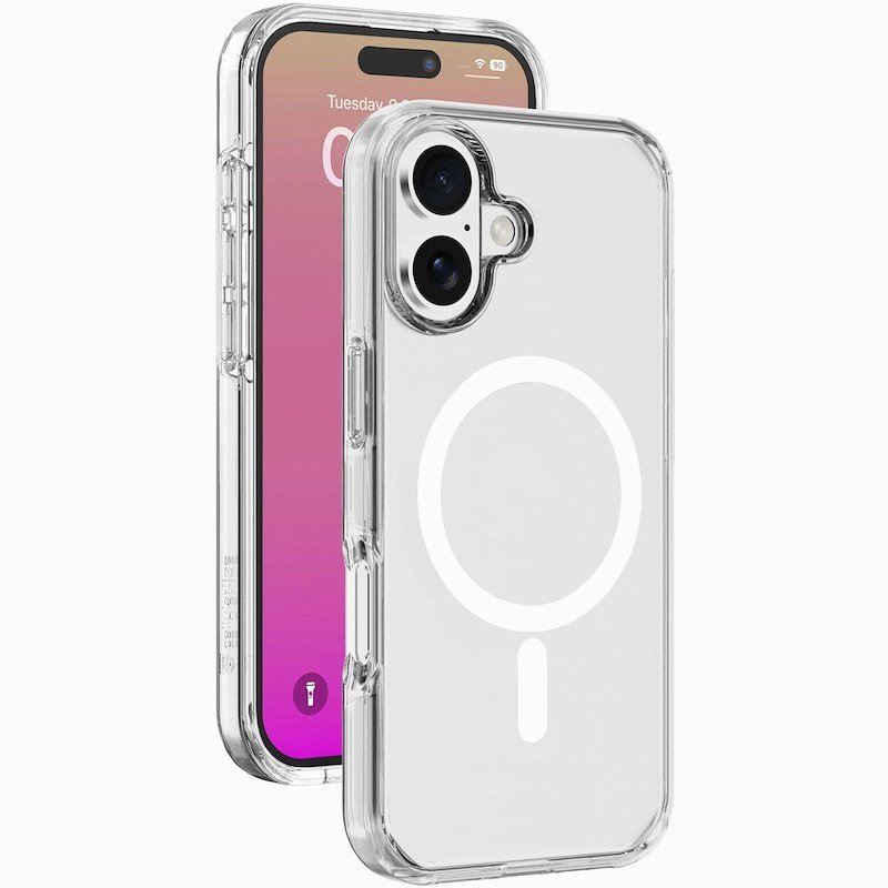 Cellularline Custodia iPhone 17 Gloss Magsafe Trasparente