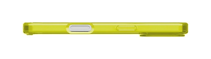 Cellularline Custodia iPhone 17 Iconic Magsafe Trasparente/Lime