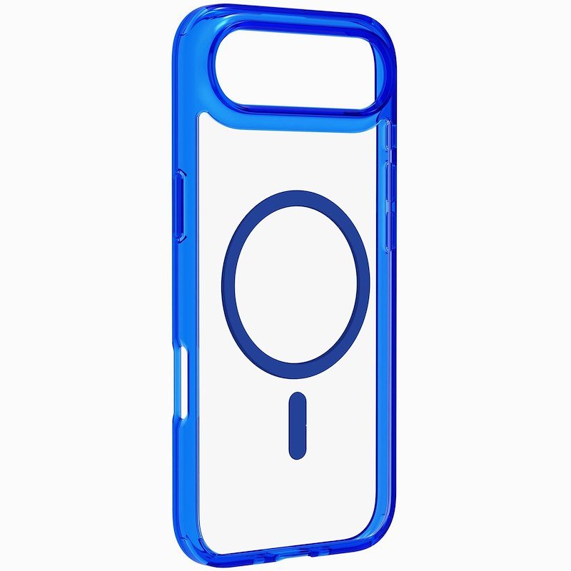 Cellularline Custodia iPhone 17 Air Iconic Magsafe Trasparente/Blu