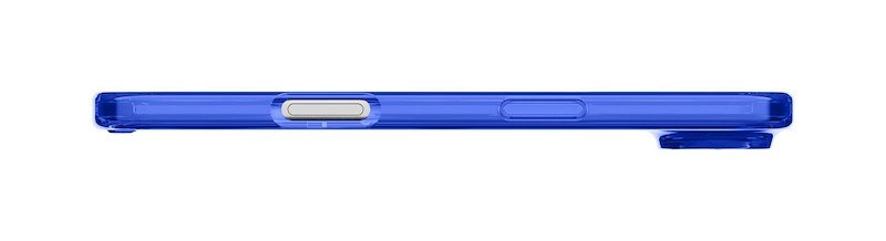 Cellularline Custodia iPhone 17 Air Iconic Magsafe Trasparente/Blu