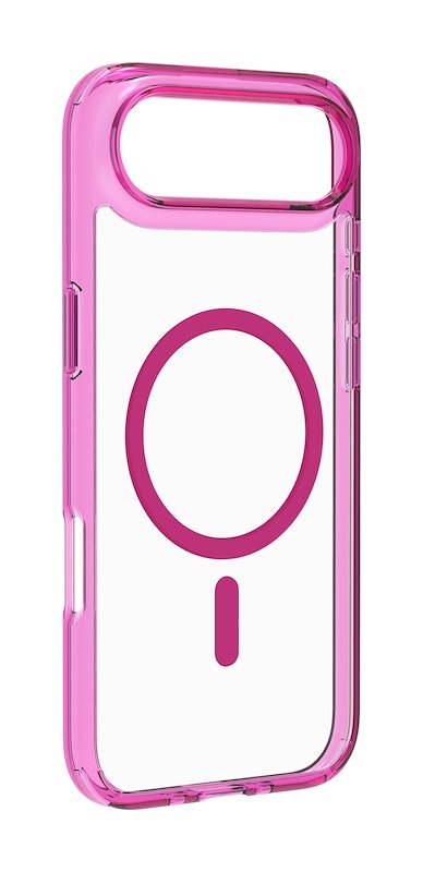 Cellularline Custodia iPhone Air Iconic Magsafe Trasparente/Rosa