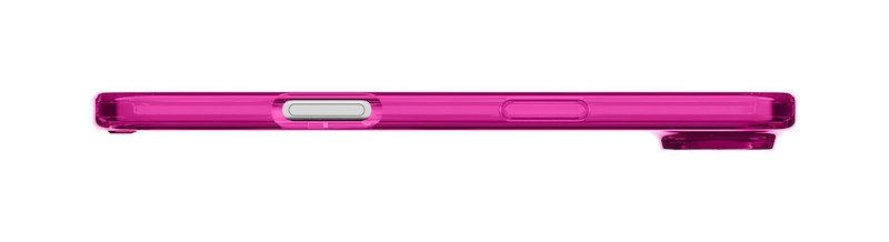 Cellularline Custodia iPhone Air Iconic Magsafe Trasparente/Rosa