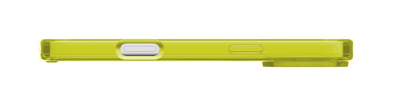Cellularline Custodia iPhone 17 Pro Max Iconic Magsafe Trasparente/Lime