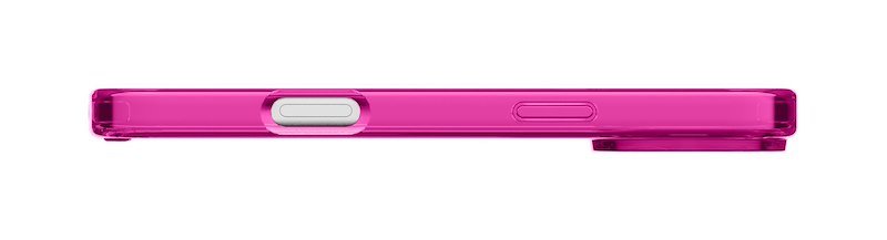 Cellularline Custodia iPhone 17 Pro Max Iconic Magsafe Trasparente/Rosa
