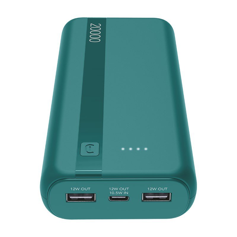 Cellularline Power Bank Essential 20.000mAh  Pbentrycol20000b Blu