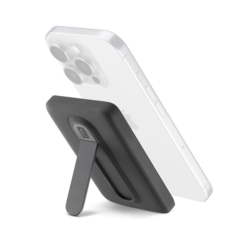 Cellularline Power Bank Mag Stand 5.000 Qi2 Nero