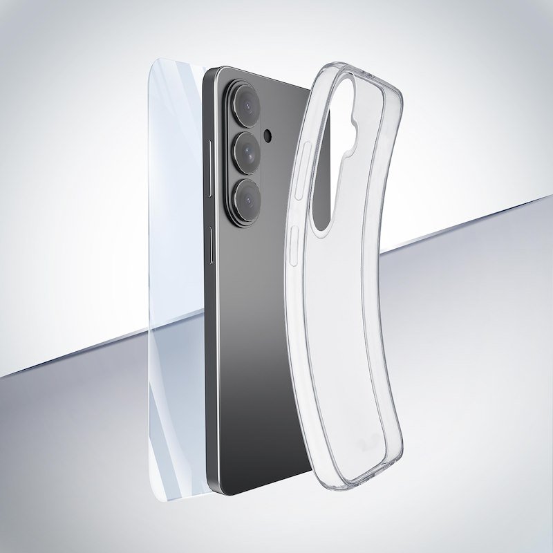 Cellularline Custodia Galaxy S26 Protection Kit Trasparente