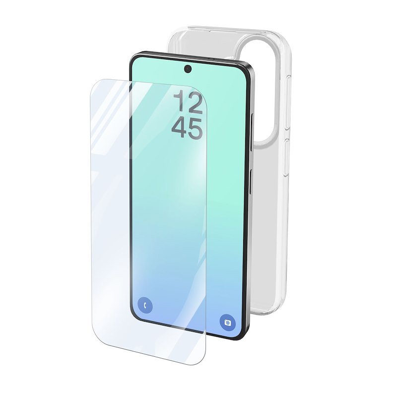 Cellularline Custodia Galaxy S26 Protection Kit Trasparente