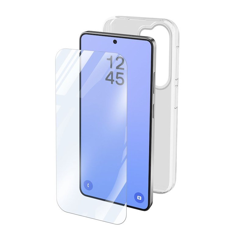 Cellularline Custodia Galaxy S26 Ultra Protection Kit Trasparente